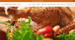 Desktop Screenshot of gastronomie491.com